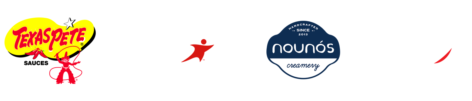 Trusted clients and market reach: Texas Pete, Aramark, Nounós Creamery, and Sodexo