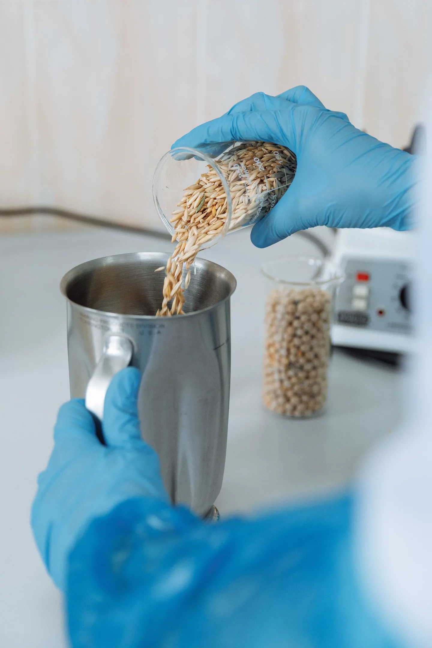 Laboratory equipment used for ingredient and product review