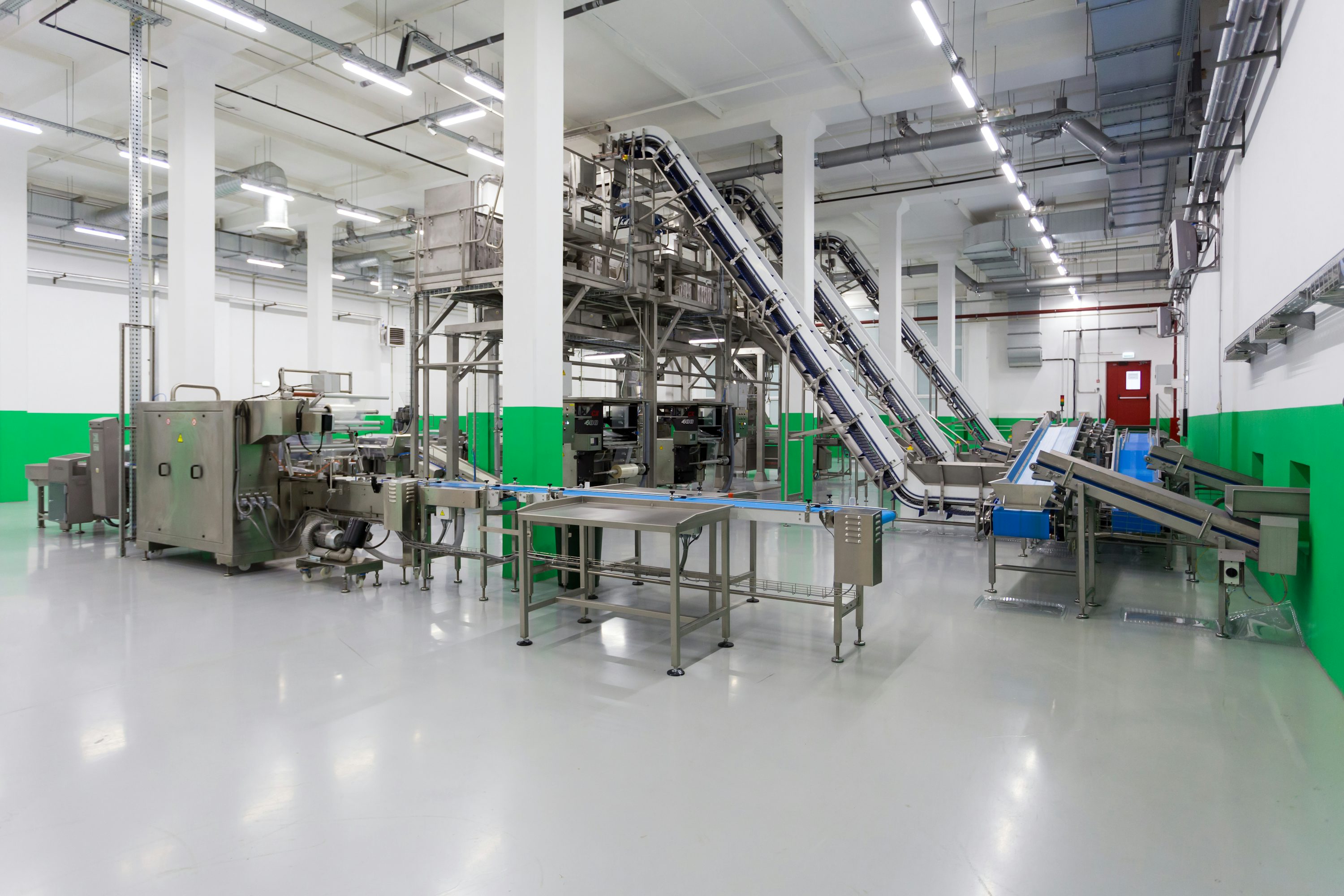 Illustrative food processing facility
