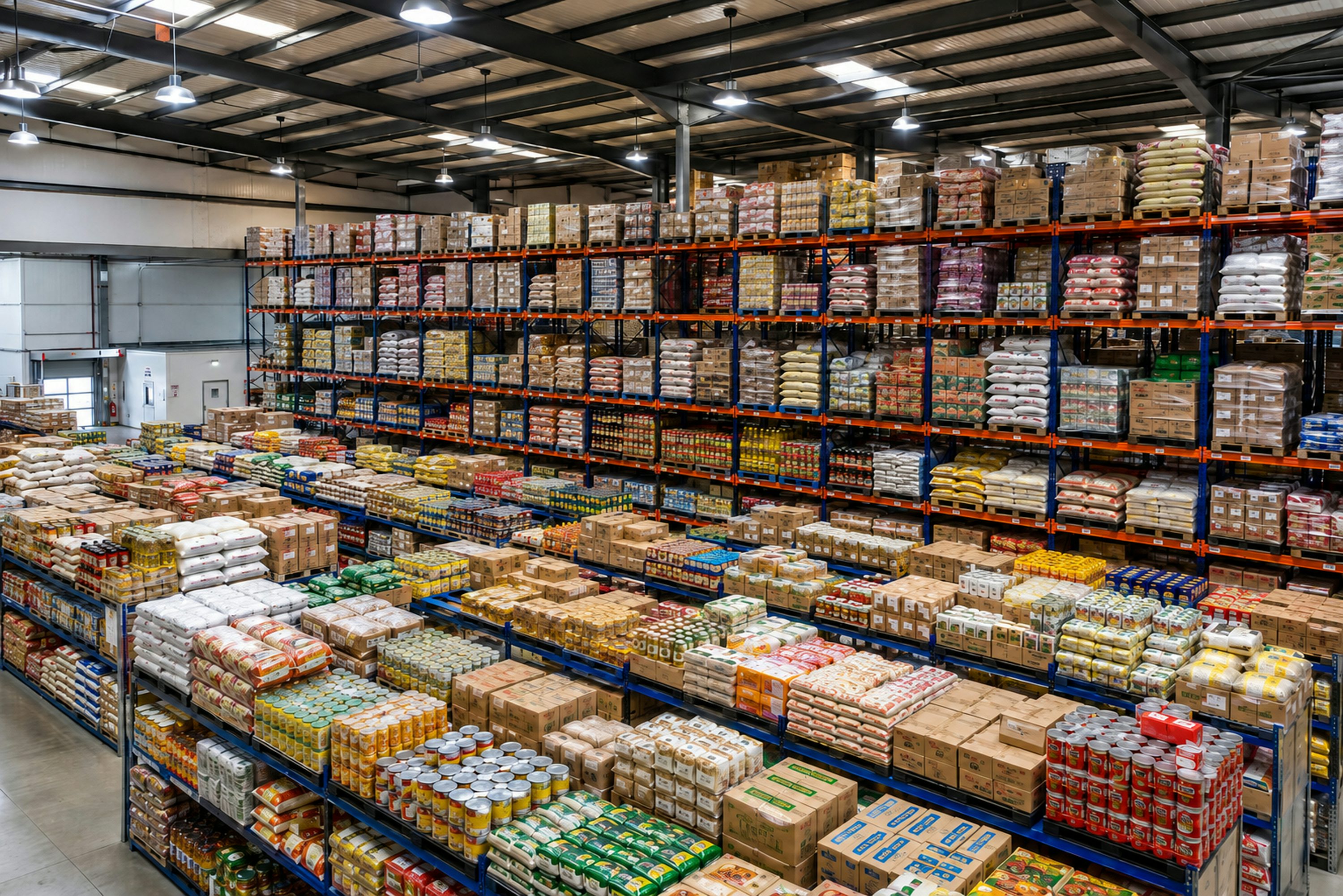 Illustrative warehouse inventory supporting product and vendor relationship review